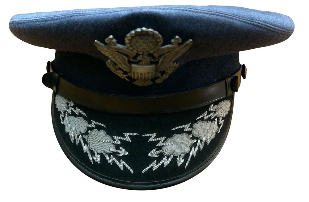 Lot 234: US Air Force Medical Corps Brigadier General BG Hoffman Officers Visor