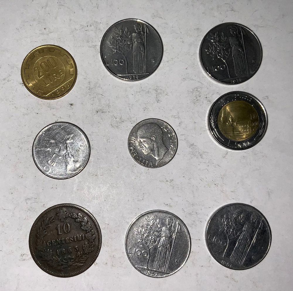 Lot 310: Foreign Coins Lot Italy 1863-1998