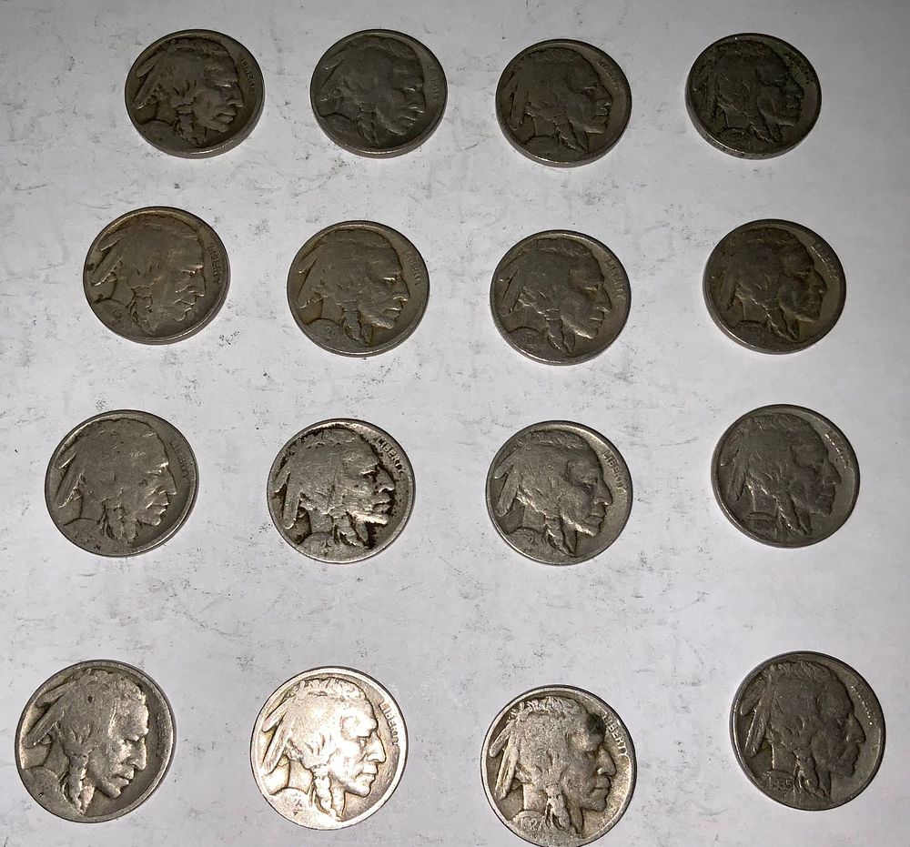 Lot 331: Buffalo Nickel Lot (16) #7