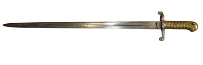 Civil War SCHNITZLER & KIRSHBAUM German Made Sword Bayonet. Original as shown. Fair condition 