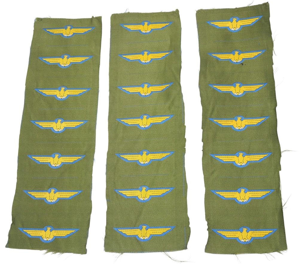 Lot 276: WWII Imperial Japanese Army Air Service Aviator Wings Patches