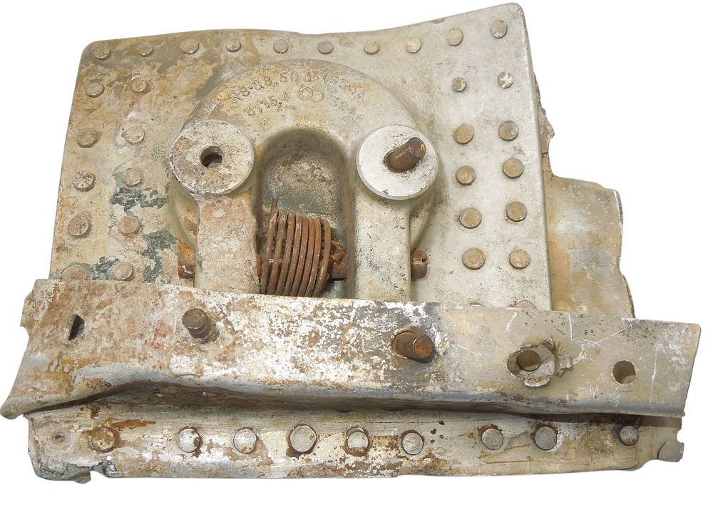 Lot 296: Destroyed & Captured Piece of a German WWII Ju-88 Bomber