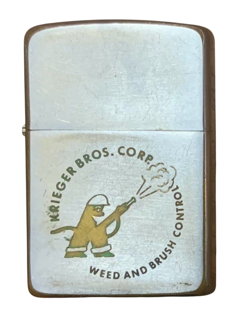 Lot 310B: 1962 Zippo Lighter Krieger Bros. Bradford, PA