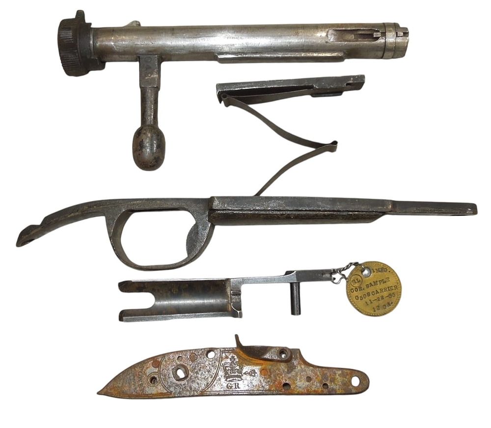 Lot 315: Lot Victorian - WWII Era Military Rifle Bolt Parts