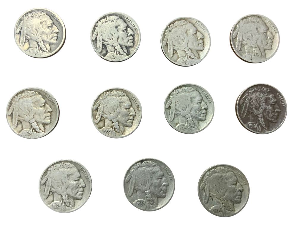 Lot 347: Buffalo Nickel Lot (11) #1