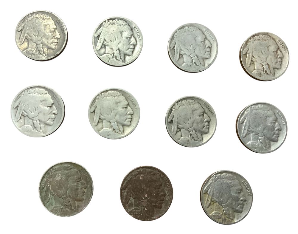 Lot 349: Buffalo Nickel Lot (11) #3