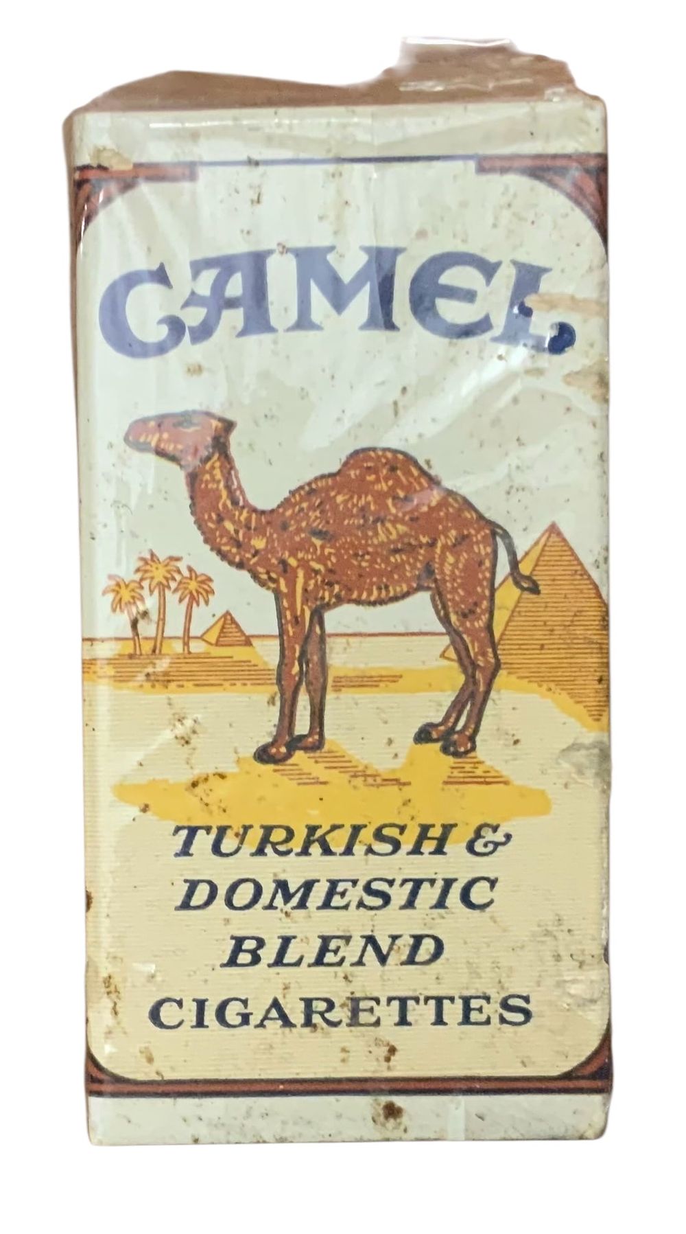 Lot 373: WWII Era K-Ration Camel Cigarettes Unopened Pack