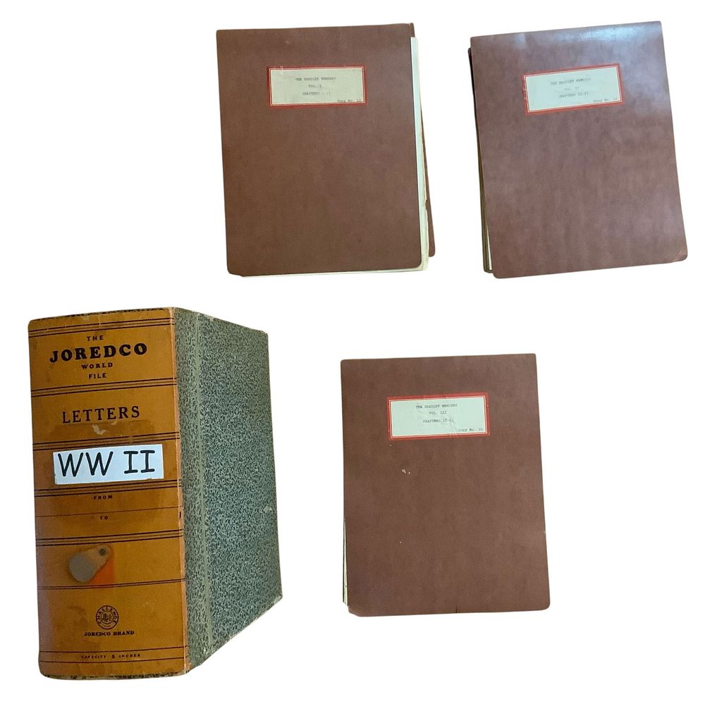 Lot 406: RARE The Bradley Memoirs Volume 1,2,3 General Omar Bradley Archives