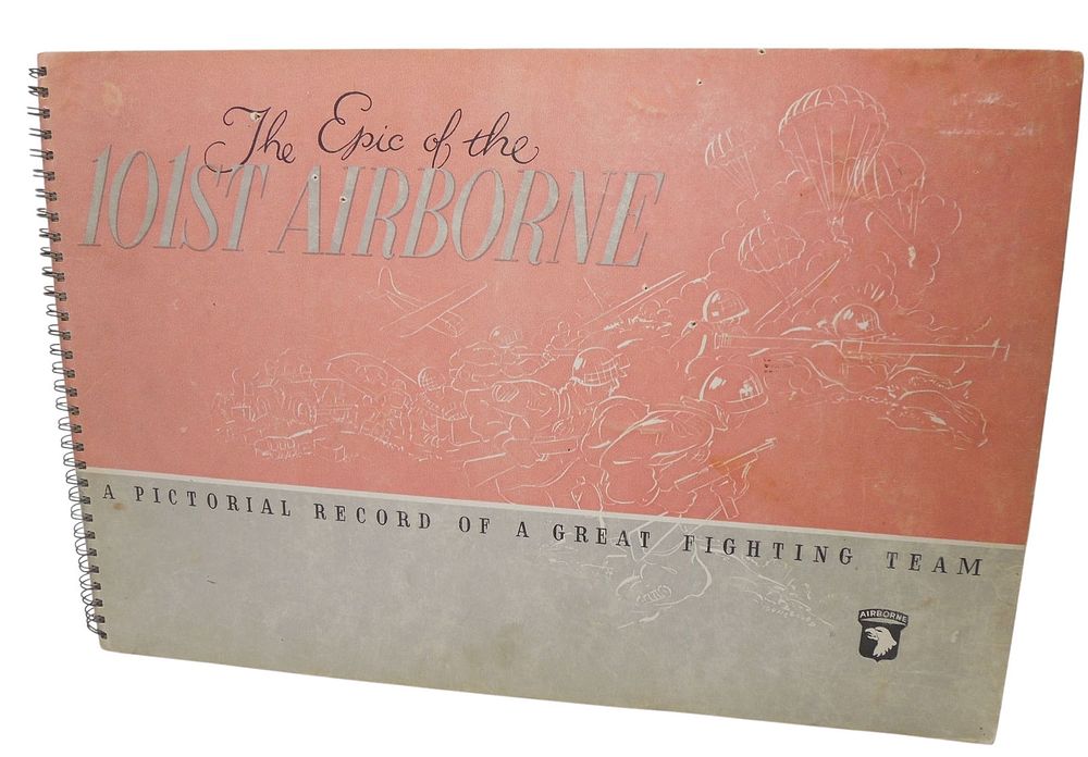 Lot 434: WWII US Army  Epic of the 101st Airborne Division Paratrooper Unit History Book