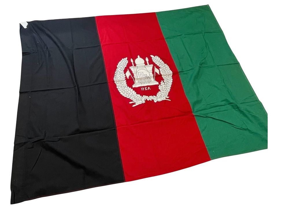 Lot 185: 1952 National Flag of Afghanistan & Government Letter