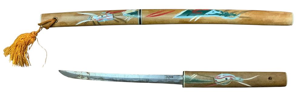 Lot 367: 1950s-1960s Japan Japanese Tanto-Style Letter Opener