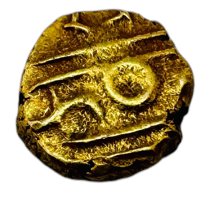 Yaduveer Krishnadatta Chamaraja Wadiyar Mysore FANAM Issue Very Unique and Rare Gold Issue