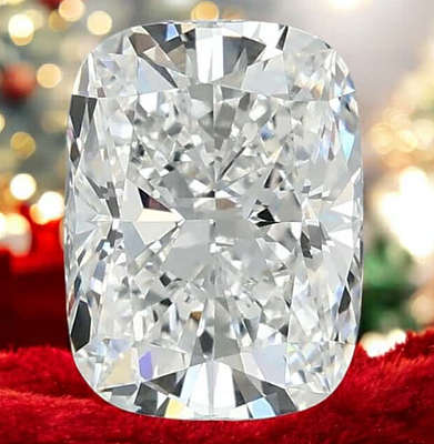Cushion Shape Lab Grown Diamond 1 Carat + D Colour Top Quality Top Color Very Unique and Rare 