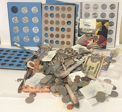 Rare? Coin Hoard Liquidation Sale 9 lbs 14.6 oz. No two junk lots are the same! There are tons 