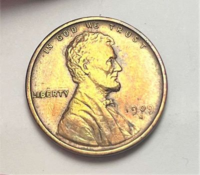 1909-S Lincoln Cent MS63. Winner shall receive the exact coin shown here. (BD/B)