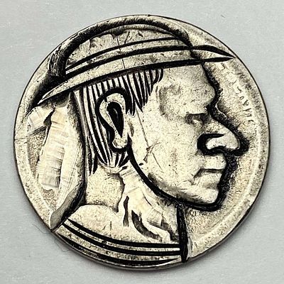 Hobo Nickel. Winner shall receive the exact coin shown here. (RR/B)