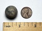 (3) Real Civil War Grapeshot Artillery Ball. These grape shots were loaded into a canaster, into Image - 2