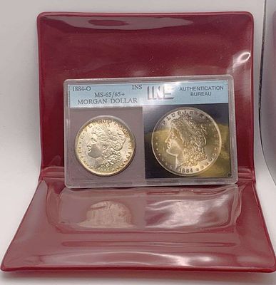 Vintage Grading 1884-O Morgan Silver Dollar MS65/65+. Some of these grades are so old that they 