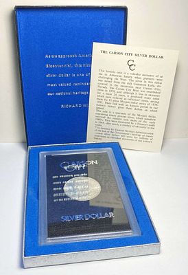 1882-CC Morgan Silver Dollar MS64 GSA. Winner shall receive the exact coin shown here. (RR/LRB)