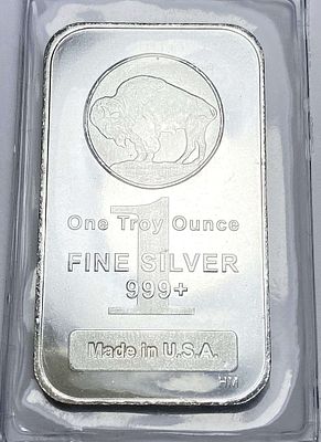 Highland Mint Buffalo Design 1 ozt .999 Silver Bar. Winner shall receive (1) bar precisely