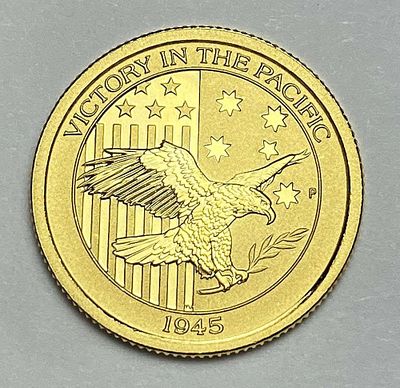 2016-P Australia $15 Victory in the Pacific 1/10th ozt .9999 Gold. Winner shall receive (1) coin