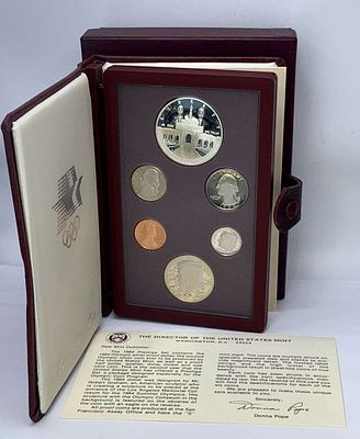1984-S United States Silver Proof Set OGP (6-coins). Winner shall receive the exact set 