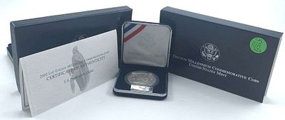 2000-P Leif Ericson Millennium Commemorative Proof Silver Dollar OGP. Winner shall receive the 