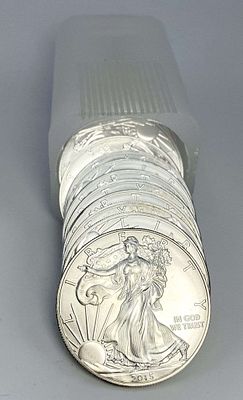 Last Minute! Original Treasury Roll (20) 2015 American Silver Eagle. Winner shall receive the 