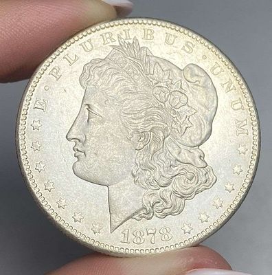 1878-S Morgan Silver Dollar MS65. A very special consignment. Once in a great while, some really 