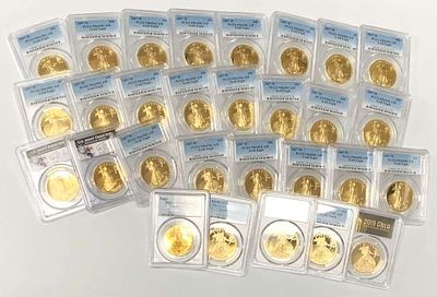 Last Minute Gold! (1) 2007-W American $50 Gold Eagle 1 ozt PCGS PR69 DCAM. We were recently 