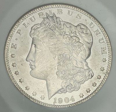 Last Minute! 1904-O Morgan Silver Dollar NGC MS64. A very special consignment. Once in a great 