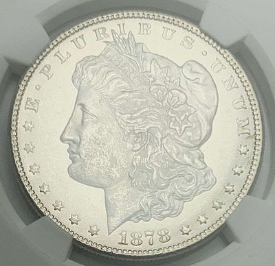 Last Minute! Better Date 1878-S Morgan Silver Dollar NGC MS63. Winner shall receive the exact 