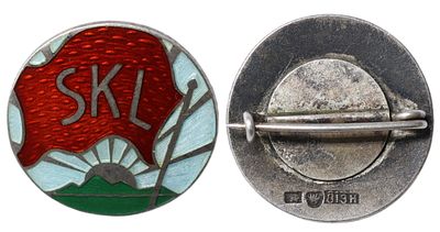 Estonia, Silver Badge "SKL". Description : Estonia, Silver Badge "SKL" Country : Estonia 