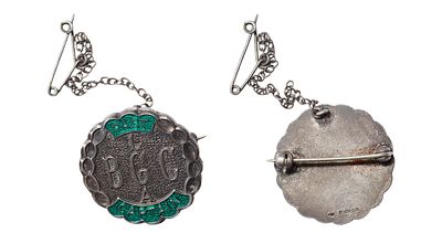 United Kingdom, BGC Past Captain silver badge. Description : United Kingdom, BGC Past Captain 