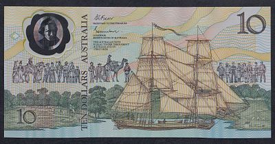 Australia, 10 Dollars, 1988, UNC. Description : Australia, Reserve Bank of Australia, 10 