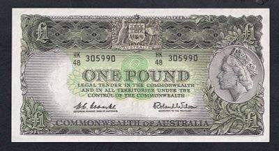 Australia, 1 Pound, 1961, XF. Description : Australia, Commonwealth of Australia, 1 Pound, 1961 