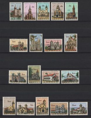 Angola 1963 Igrejas de Angola. 
Novo sem marca de charneira, com goma. 
Cabe ao licitante 