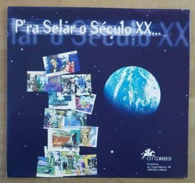Brochura Séc. XX em selos . Brochura Séc. XX em selos. 
Sem Marca de Charneira, com Goma. 
Novo. 