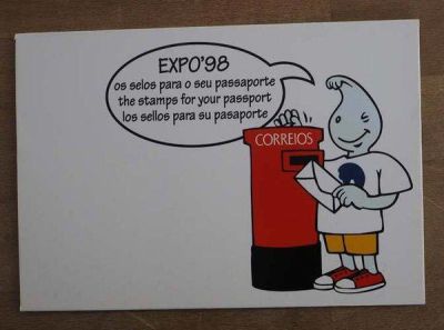 Portugal 1998 Carteira Pavilhões Expo / Gil. 
Novo sem marca de charneira. 
Cabe ao licitante 