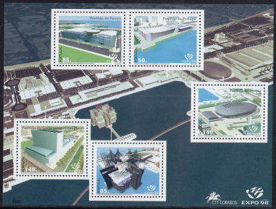 Portugal 1988 Expo 98. 
Novo sem marca de charneira com goma. 
Cabe ao licitante verificar 