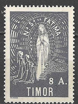 Timor 1948 Nossa Senhora de Fátima. 
Novo com marca de charneira sem goma. 
Cabe ao licitante 