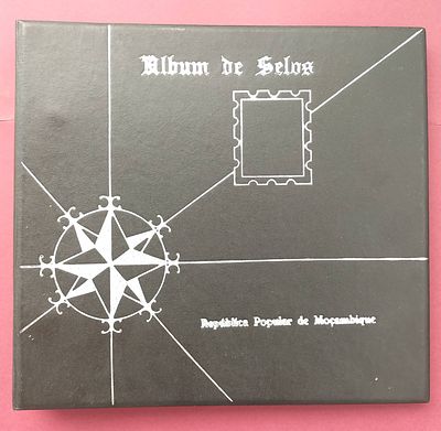 Album R.P. Moçambique 1974-1984 com 82 Páginas se Selos. Album R.P. Moçambique 1974-1984 com 82 