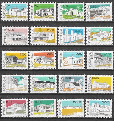 Portugal Arquitetura Portuguesa. 
Novo sem marca de charneira com goma. 
Cabe ao licitante 