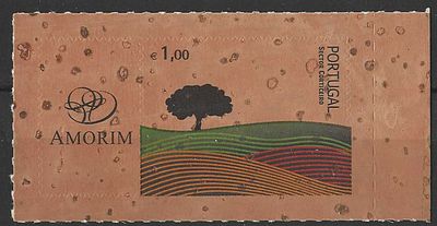 Portugal 2007 Sector Corticeiro AMORIM. 
Novo. 
Cabe ao licitante verificar cuidadosamente as 