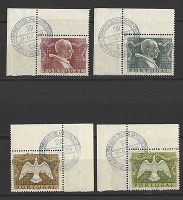 Portugal 1951 Encerramento do Ano Santo c/ Carimbo de 1&ordm; Dia. 
Cabe ao licitante verificar 