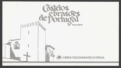 Portugal Caderneta Castelos e Bras&otilde;es de Portugal Castelo Branco. 
Novo. 
Cabe ao licitante 