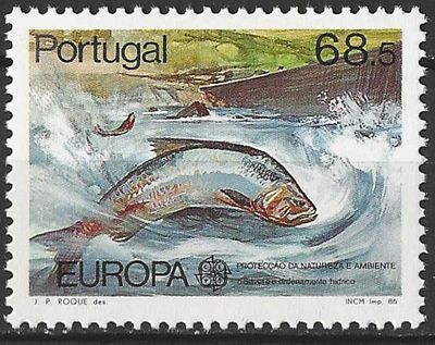 Portugal 1986 Europa CEPT - Portugal . Portugal 1986 Europa CEPT - Portugal. 
Novo sem marca de 