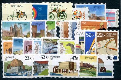 Portugal selos do ano de 1986. 
Novo sem marca de Charneira. 
Cabe ao licitante verificar 