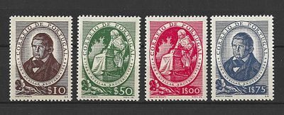 Portugal 1944 2.&deg; Centen&aacute;rio do Nascimento de F&eacute;lix Avelar Brotero. 
Novo sem marca de 