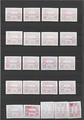 Portugal 1981 Correios e Telecomunica&ccedil;&otilde;es de Portugal Etiquetas. 
Novo. 
Cabe ao licitante 